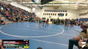 138 lbs Cons. Semi - Joseph Connors, Buffalo Outlaws Wrestling Club vs Treyson Davila, Eastside United Wrestling Club