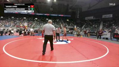 3A-215 lbs 5th Place Match - Alejandro Hernandez, Pinedale vs Moses Lopez, Torrington