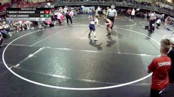 85 lbs Cons. Round 3 - Lucas Lohmeier, Norris Wrestling Club vs Bosley Schwedhelm, Winside Youth Wrestling