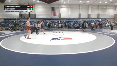 110 lbs Cons. Sub-quarters - Easton Burt, Team Donahoe Wrestling Club vs Cameron Cooper, Contenders Wrestling Academy