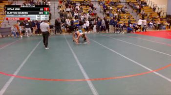 157 lbs Champ. Round 1 - Clayton Solberg, UW-Eau Claire vs Lucas Kral, Augustana