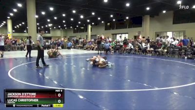 115+120 Semifinal - Lucas Christopher, Fenton vs Jackson D`Ettore, Darkhorse Wrestling Club