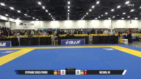 Melinda Jih vs Stephanie Souza Penido 2025 World IBJJF Jiu-Jitsu No-Gi Championship