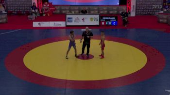 GR 60 lbs Semifinal - Eekeeluak Avalak, Edmonton Wrestling Club vs Gabriel Durocher, Pan American Institute Of Combat Sport