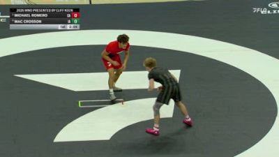 157 lbs Wno - Michael Romero, CA vs Mac Crosson, IA