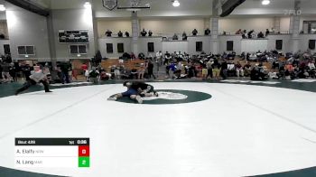 160 lbs Consi Of 16 #2 - Ahmed Elalfy, Norwood vs Nathan Lang, Marshfield