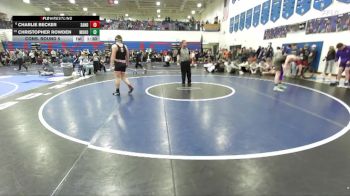 175 lbs Cons. Round 5 - Christopher Rowden, Mountain Home vs Charlie Becker, Sandpoint