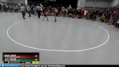 80 lbs Champ. Round 1 - Jett Foster, MN Elite Wrestling Club vs Isaac Costa, Wamego Wrestling Club