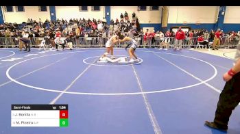 195 lbs Semifinal - Jose Bonilla, New Bedford vs Marc Pineiro, Saint John's Prep