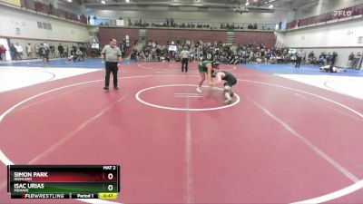 157 lbs Cons. Round 6 - Isac Urias, Mohave vs Simon Park, Highland