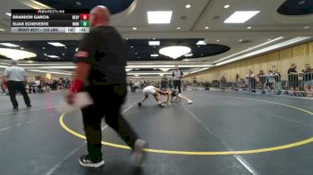 120 lbs Consi Of 8 #2 - Brandon Garcia, Hesperia HS vs Elias Echeveste, Bonita HS