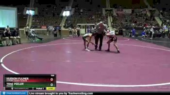 106 lbs Champ. Round 2 - Trae Peeler, Pelham vs Hudson Fulmer, Elmore County School