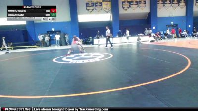 133 lbs Champ. Round 1 - Munro Davis, East Stroudsburg vs Logan Katz, Unattached