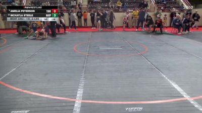 100_G lbs 3rd Place - Amelia Peterson, Tunkhannock vs McKayla Steele, Marple Newtown