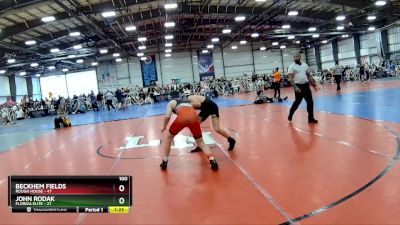 100 lbs Rd# 8- 12:30pm Saturday Final Pool - John Rodak, Florida Elite vs Beckhem Fields, Rough House