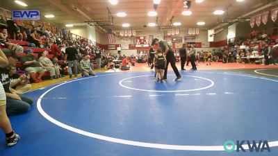 49 lbs Round Of 16 - Wilder Hale, Grove Takedown Club vs Cooper Simpson, Salina Wrestling Club