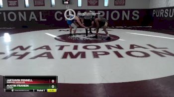 141 lbs Round 2 - Jar`kavin Pennell, Nebraska Wesleyan vs Austin Frankin, Luther