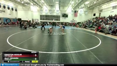 152-154 lbs Round 1 - Riley DeHaven, Moorcroft vs Kingston Aguilar, Fort Collins