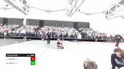 96-I lbs Consi Of 16 #2 - Landon Dalaker, Islip vs Robert Obser, SET ELITE