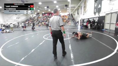 126 lbs Cons. Semi - Oj Mendoza, Servite vs Gary Johnson, Palm Desert