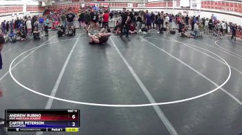 165 lbs Round 3 - Andrew Rubino, MWC Wrestling Academy vs Carter Peterson, GI Grapplers