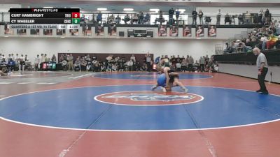 144 lbs Quarters & 1st Wb (16 Team) - CY WHEELER, Commerce Hs vs Curt Hambright, Trion