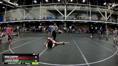 88 lbs Finals (2 Team) - Landon Baker, Ragin Raisins Catawba vs Geno Carpino, U2 Uprising Blue