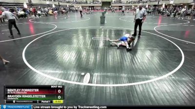 50-55 lbs Cons. Round 3 - Bentley Forrester, DC Elite Wrestling vs Brayden Ringelstetter, Minnesota