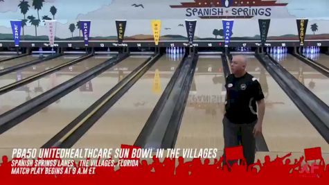PBA50 UnitedHealthcare Sun Bowl in The Villages - Rd. 1 Match Play