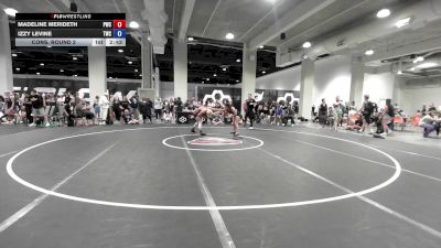 Cons. Round 2 - Madeline Merideth, Premier Wrestling Club vs Izzy LeVine, Thorobred Wrestling Club