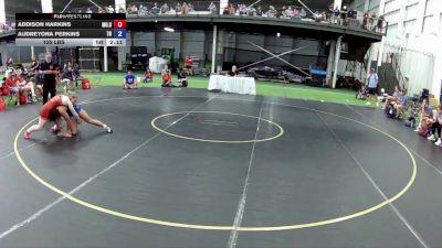125 lbs Addison Harkins, Missouri Blue vs Audreyona Perkins, Tennessee