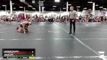 98 lbs Round 3 (4 Team) - Ansar KMT, Headhunters Black vs Jackson Polifka, PA Alliance Red