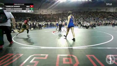 G6A-140 lbs Quarterfinal - Isabella Doonkeen, Moore-Girls vs Terrilan Banner, Union-Girls