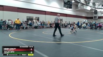 45-49 lbs Quarterfinal - Henry Conley, Hammer Down WA vs Taylen Artz, Avon WC