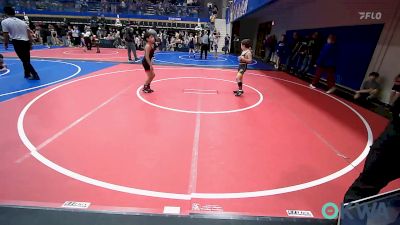 64-67 lbs Rr Rnd 2 - Pistol Autrey, Keystone Kids vs Mari Gayman, Claremore Wrestling Club