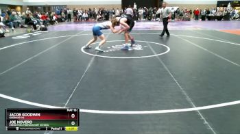 150 lbs Champ. Round 2 - Joe Novero, Creighton Preparatory School vs Jacob Goodwin, Goddard HS