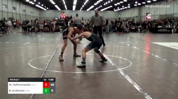 120 lbs Prelims - Westen Hoffschneider, Black Fox Elite vs Brayden Anderson, Ghost Riders