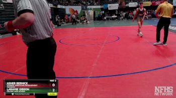 145 lbs Cons. Round 2 - Asher Bernick, Student Wrestling Development Program vs Laramie Gibson, Colony High School