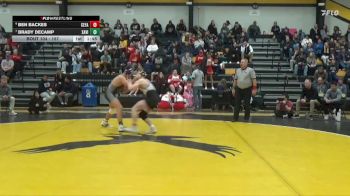 157 lbs Cons. Semi - Brady DeCamp, Xavier, Cedar Rapids vs Ben Backes, Cedar Falls