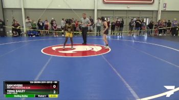 86 lbs Cons. Round 3 - Teriq Bailey, MOBC Lions vs Sam Myers, Red Lion Wrestling Club