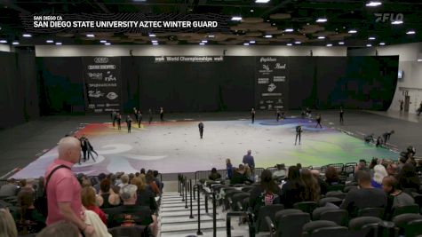 San Diego State University Aztec Winter Guard "San Diego CA" at 2026 WGI Guard World Championships