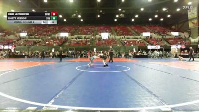 61 lbs Cons. Round 4 - Rhett Jessop, Ryse Wrestling Academy vs Reid LeProwse, Mine Yard Dogs Wrestling Club