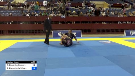 Paulo César Ledesma vs Paulo Roberto Da Silva 2024 Pan IBJJF Jiu-Jitsu No-Gi Championship