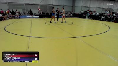 105 lbs Round 1 (6 Team) - Erin Rizzuto, Florida vs Monee Cordero, California Red