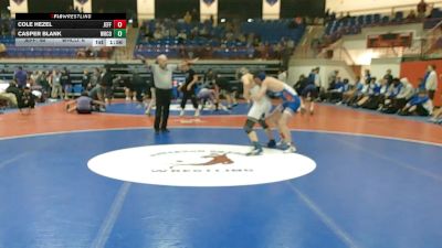 144 lbs Round 2: Quarterfinals - Cole Hezel, Jefferson vs Casper Blank, White County