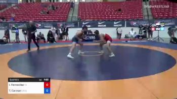 75 kg Quarters - Isai Fernandez, California vs Ty Carman, Sanderson Wrestling Academy