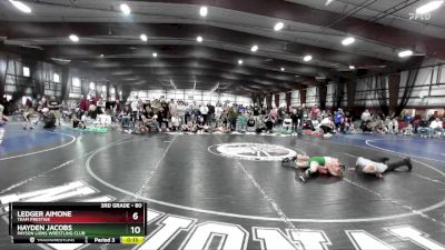 70 lbs Cons. Round 3 - Atlas Burkman, Olympus Wrestling vs Hudson Proctor, Delta Wrestling Club