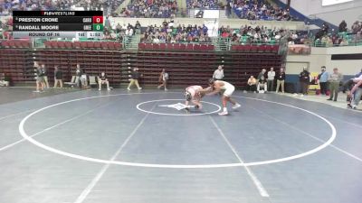 150 lbs Round Of 16 - Preston Crone, Carolina Forest vs Randall Moore, Greenwood