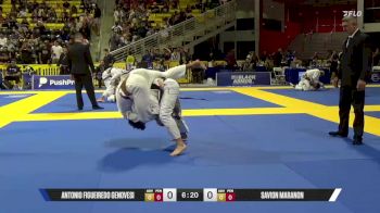 Savion Maranon vs Antonio Figueiredo Genovesi 2025 World Jiu-Jitsu IBJJF Championship
