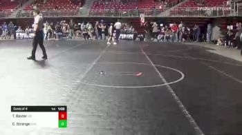 57 lbs Consi Of 4 - Colton Strange, Nebraska Boyz vs Tanner Baxter, Ioc